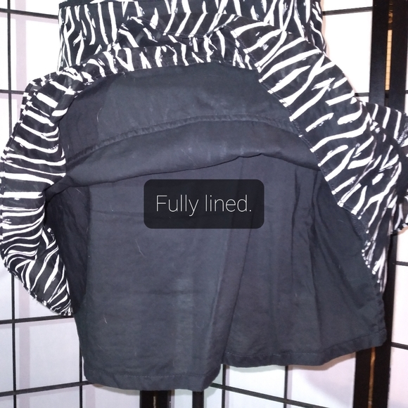 27A. Ann Taylor LOFT Ruffled Cotton Skirt - Picture 5 of 14